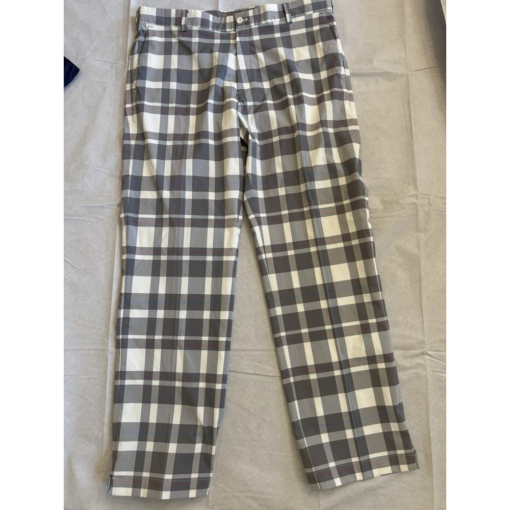 Nike Men's 36x32 Dri-FIT Victory Golf Pants Flat Front Gray Slacks Caddyshack